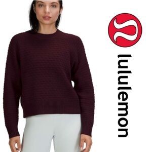 Lululemon Texture Play Crew Sweater